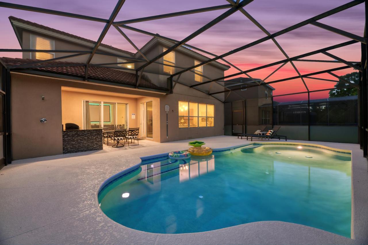 Huge 6Br House - Private Pool Retreat Near Disney Kissimmee Bagian luar foto